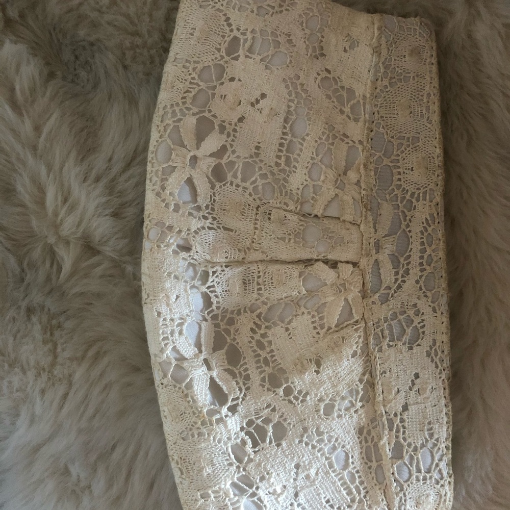 Lauren Merkin lace clutch